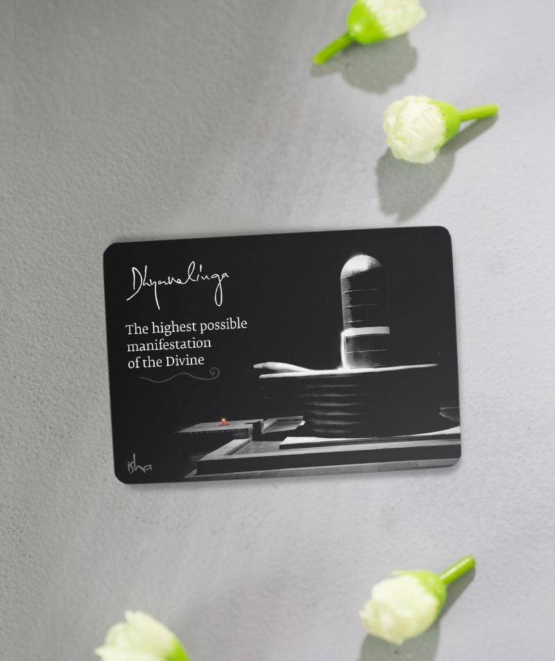 Dhyanalinga fridge magnet Big