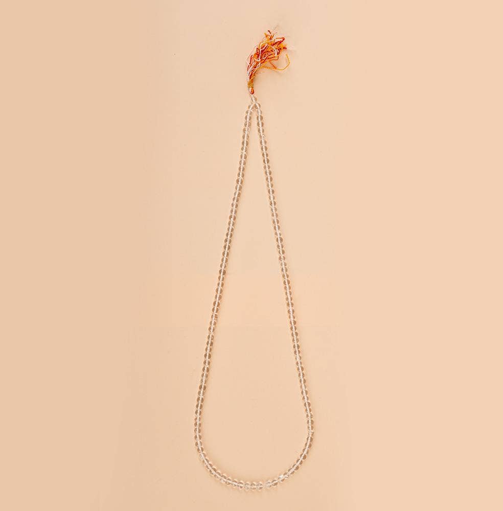 Sphatik Mala (Quartz Stones(6.1- 6.5mm))