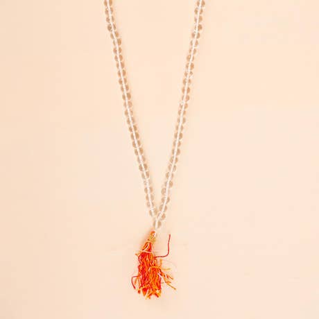 Sphatik Mala (Quartz Stones (4.5 - 5mm) )
