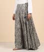 Morning Stroll, Handloom Kalamkari Block Print Skirt
