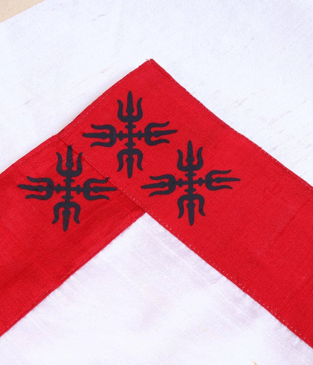 Avighna Yantra Raw Silk Cloth