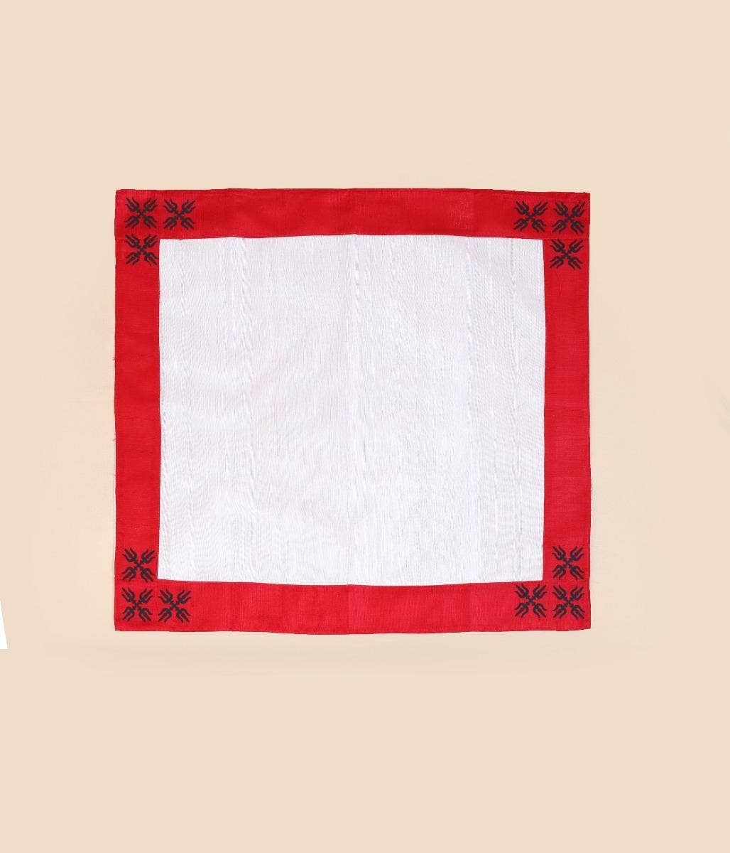 Linga Bhairavi Yantra Raw Silk Cloth 