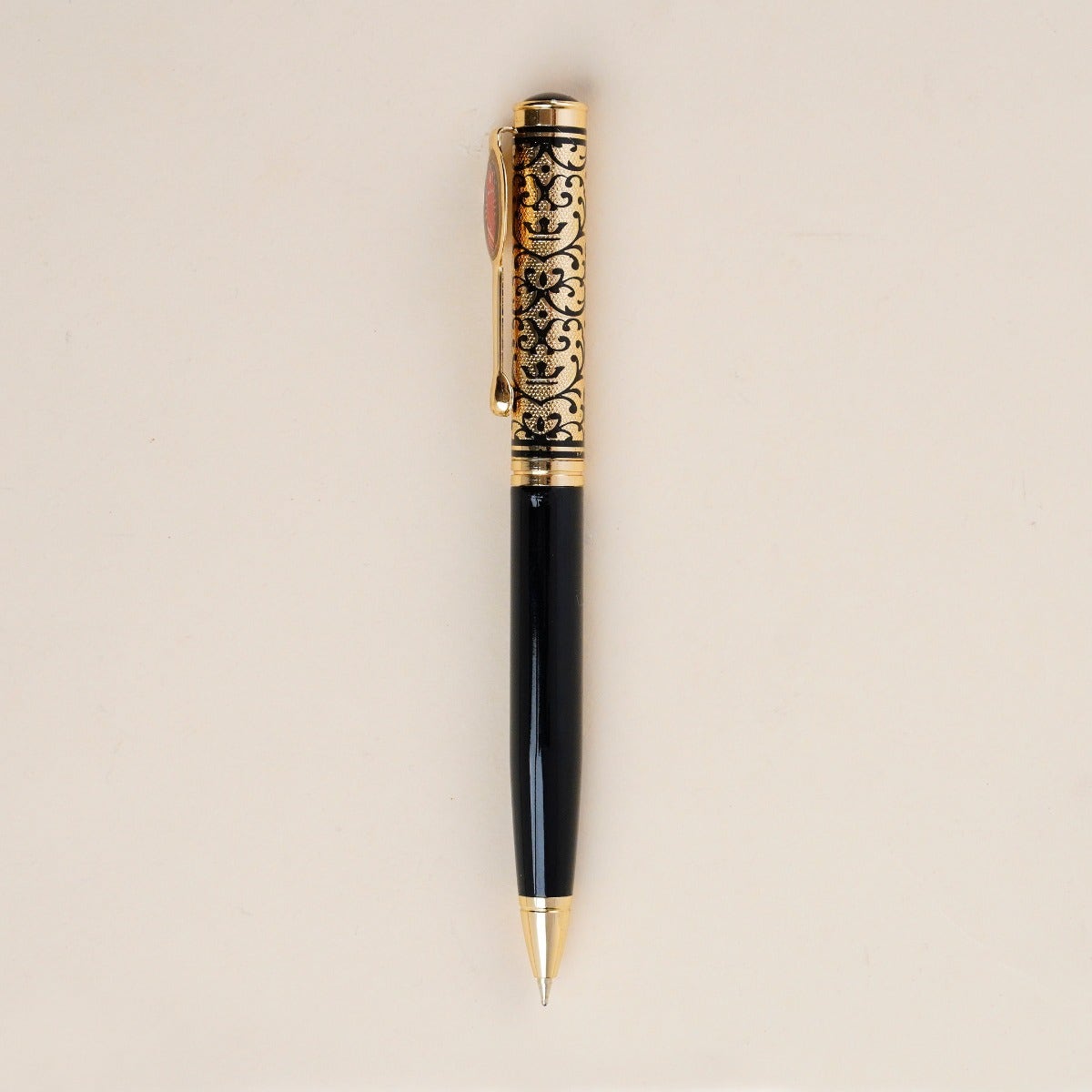 Linga Bhairavi Antique Black Ball Pen