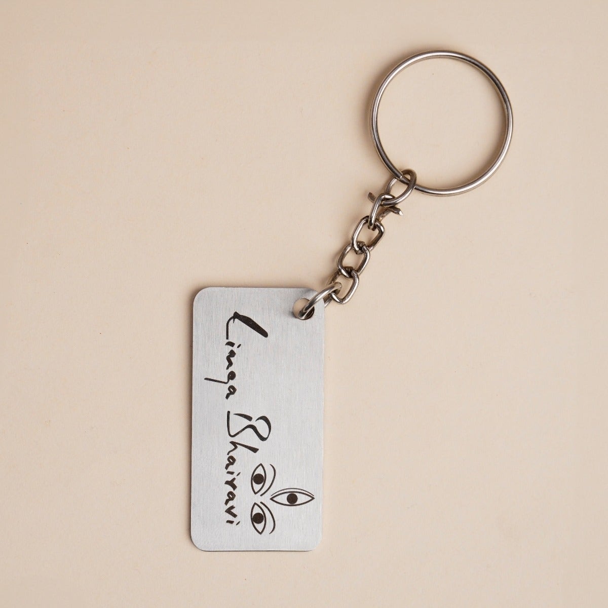 Trinetrini Metal Keychain