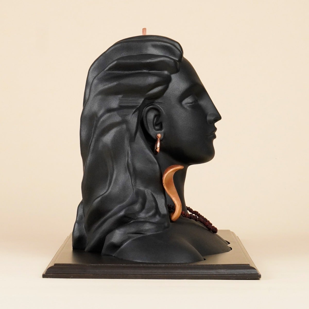 Adiyogi Consecrated - 12" (1 Feet) with wooden base