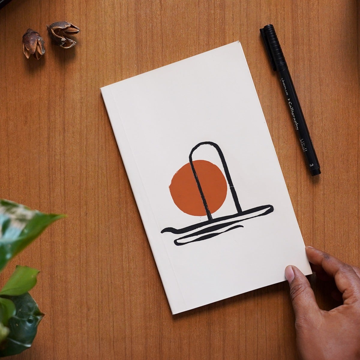 The Eternal Form - Screen Printed Notebook