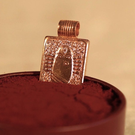 Linga Bhairavi Copper Pendant (Consecrated)