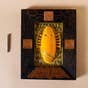 Brass Devi Panel in Turmeric (Consecrated)