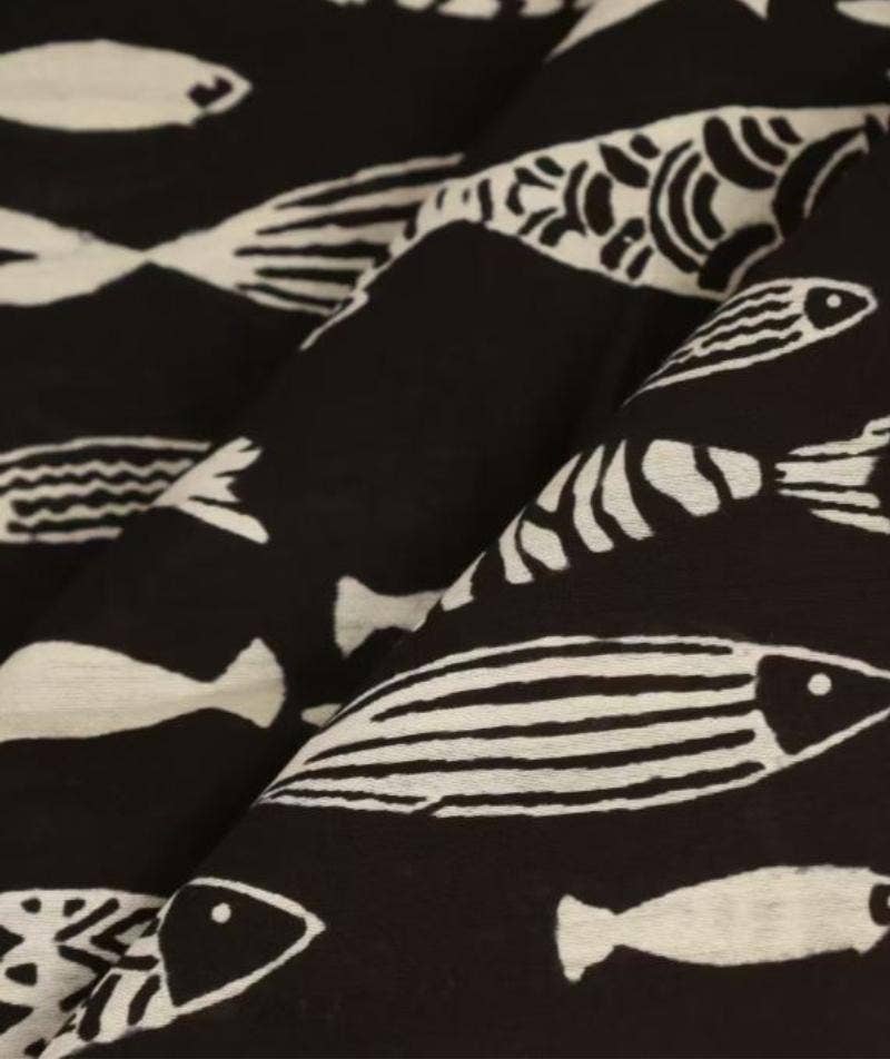 Shawl- Ethnic Black. A festive gift.