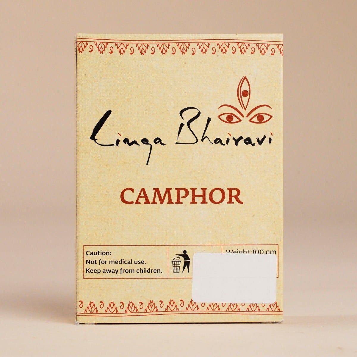 Linga Bhairavi Camphor. Emit Less smoke.