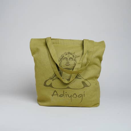 Adiyogi Tote Bag - Khaki
