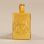 Linga Bhairavi 22Kt Gold 4g Pendant, Sandal (Consecrated)