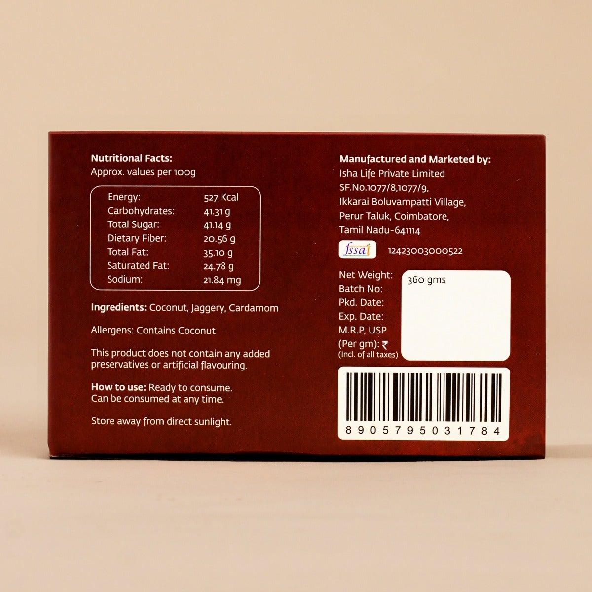 Linga Bhairavi Prasadam Pack of 12