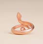 Copper Snake Ring (Consecrated), Small