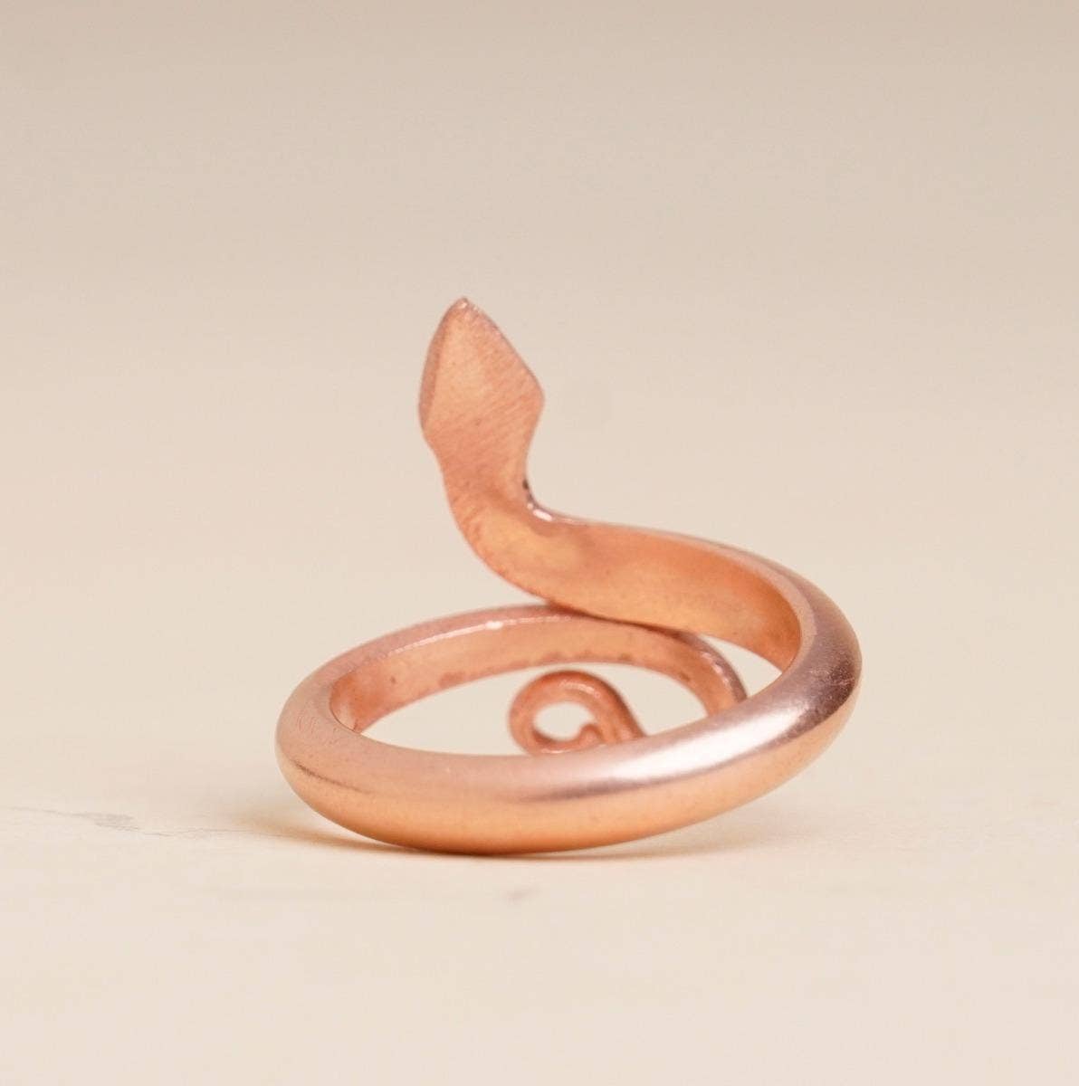 Sarpa Sutra, Consecrated Snake Ring, Copper metal (Small Size)