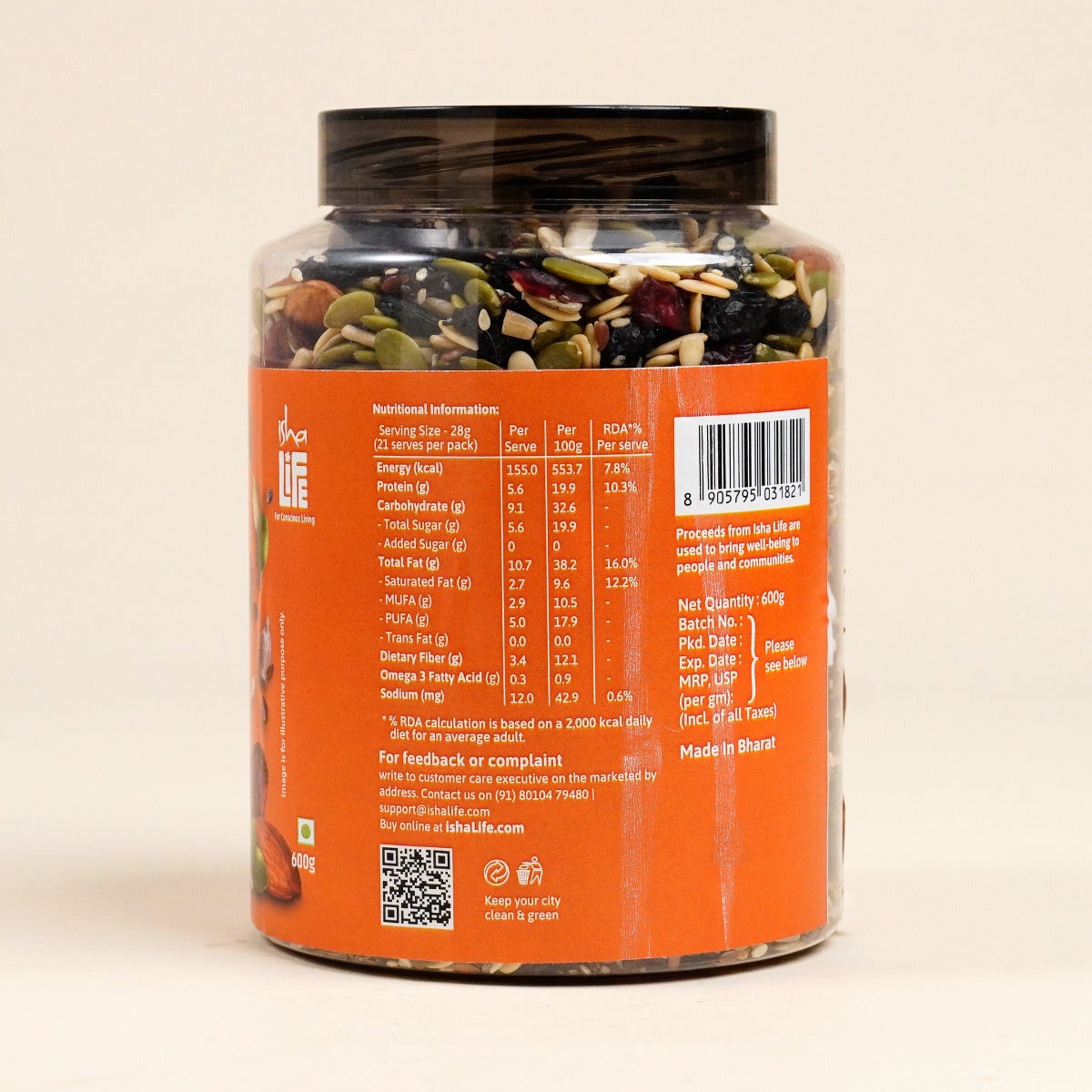 Seeds, Berries & A Yogic Secret - 600g