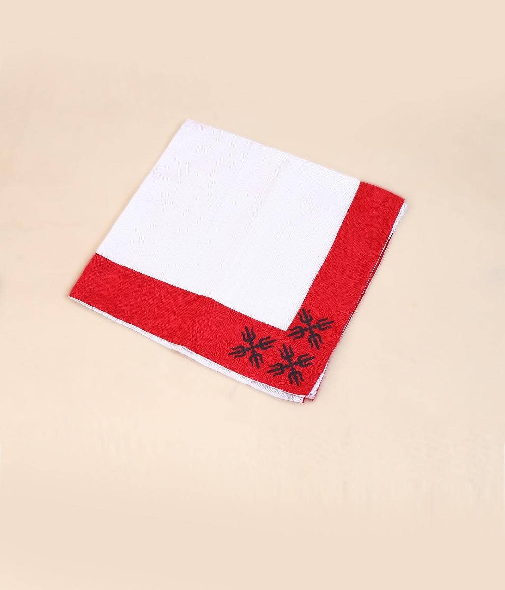 Linga Bhairavi Yantra Raw Silk Cloth 