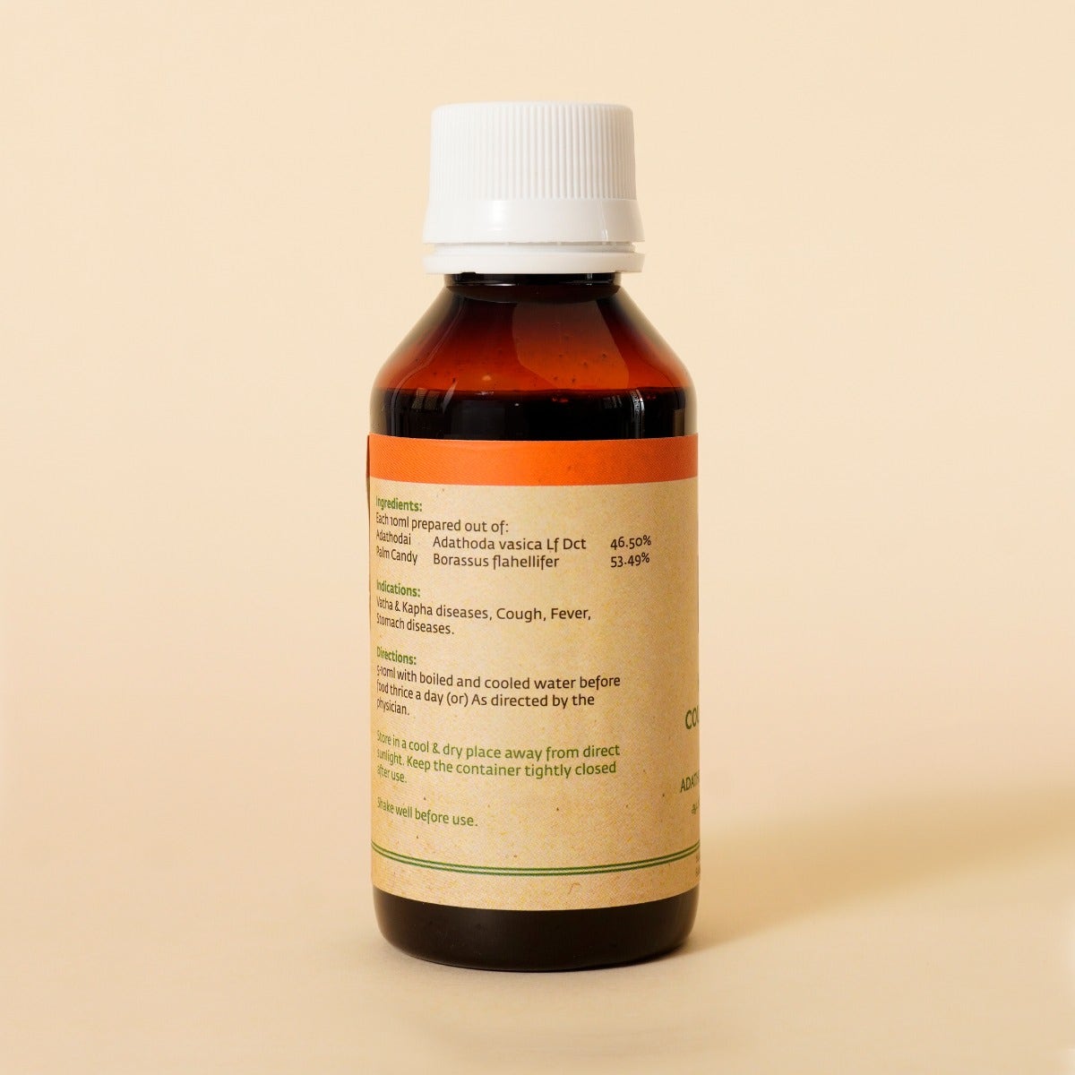 Adathodai Manapagu (Cough Syrup), 100 ml