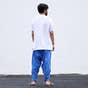 Indigo Organic Cotton Unisex Printed Dhoti Pants