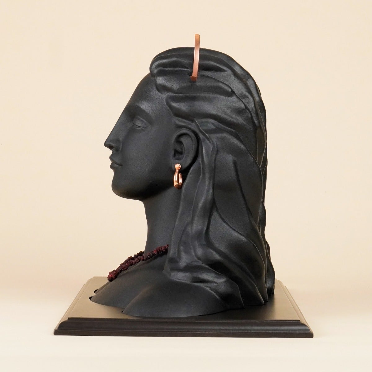 Adiyogi Consecrated - 12" (1 Feet) with wooden base