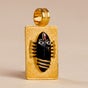 Linga Bhairavi 22Kt Gold 4g Pendant, Black (Consecrated)