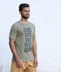 Olive Green Save Soil Organic Cotton Unisex T-Shirt  