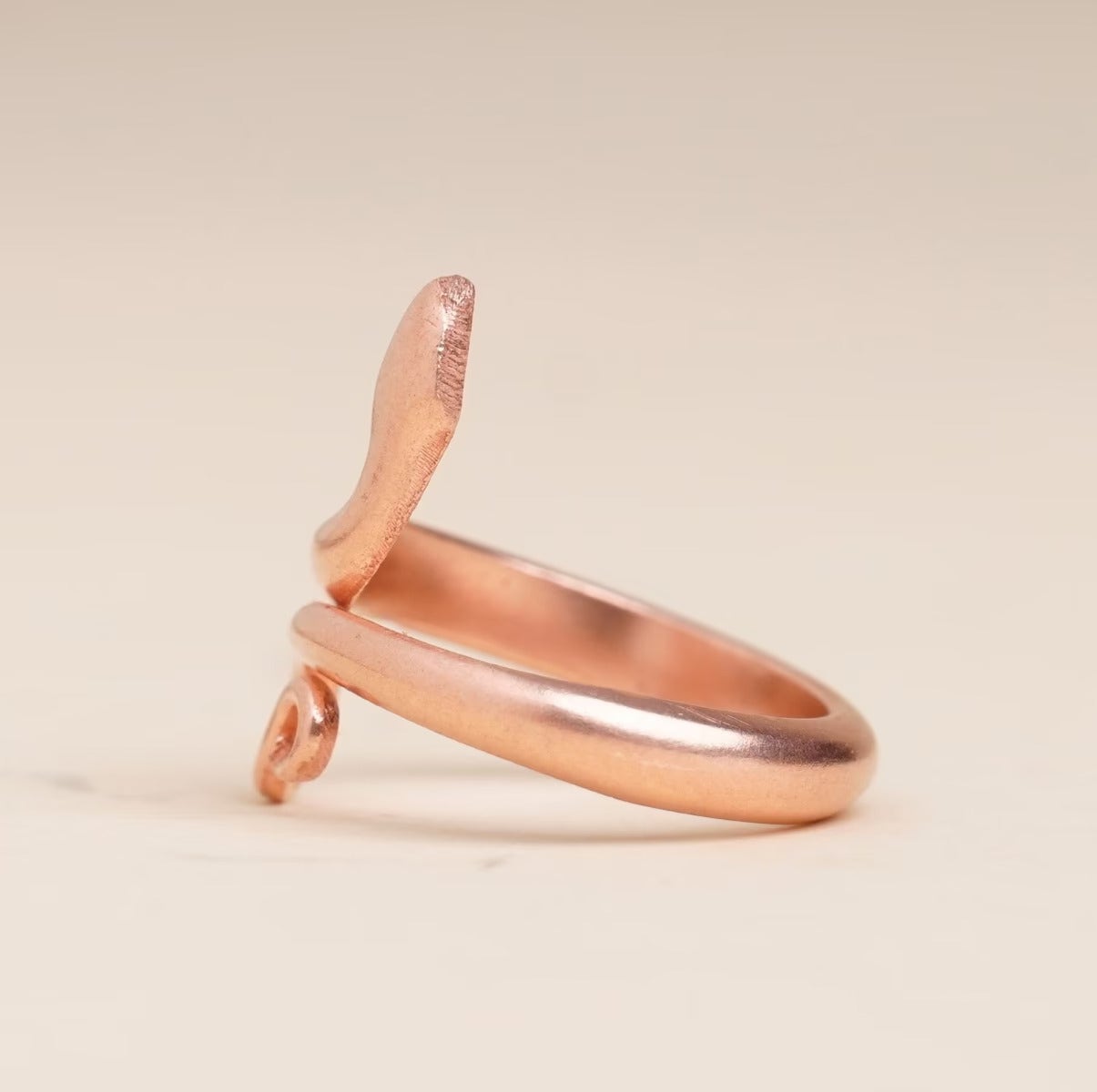 Sarpa Sutra, Consecrated Snake Ring, Copper metal (Small Size)