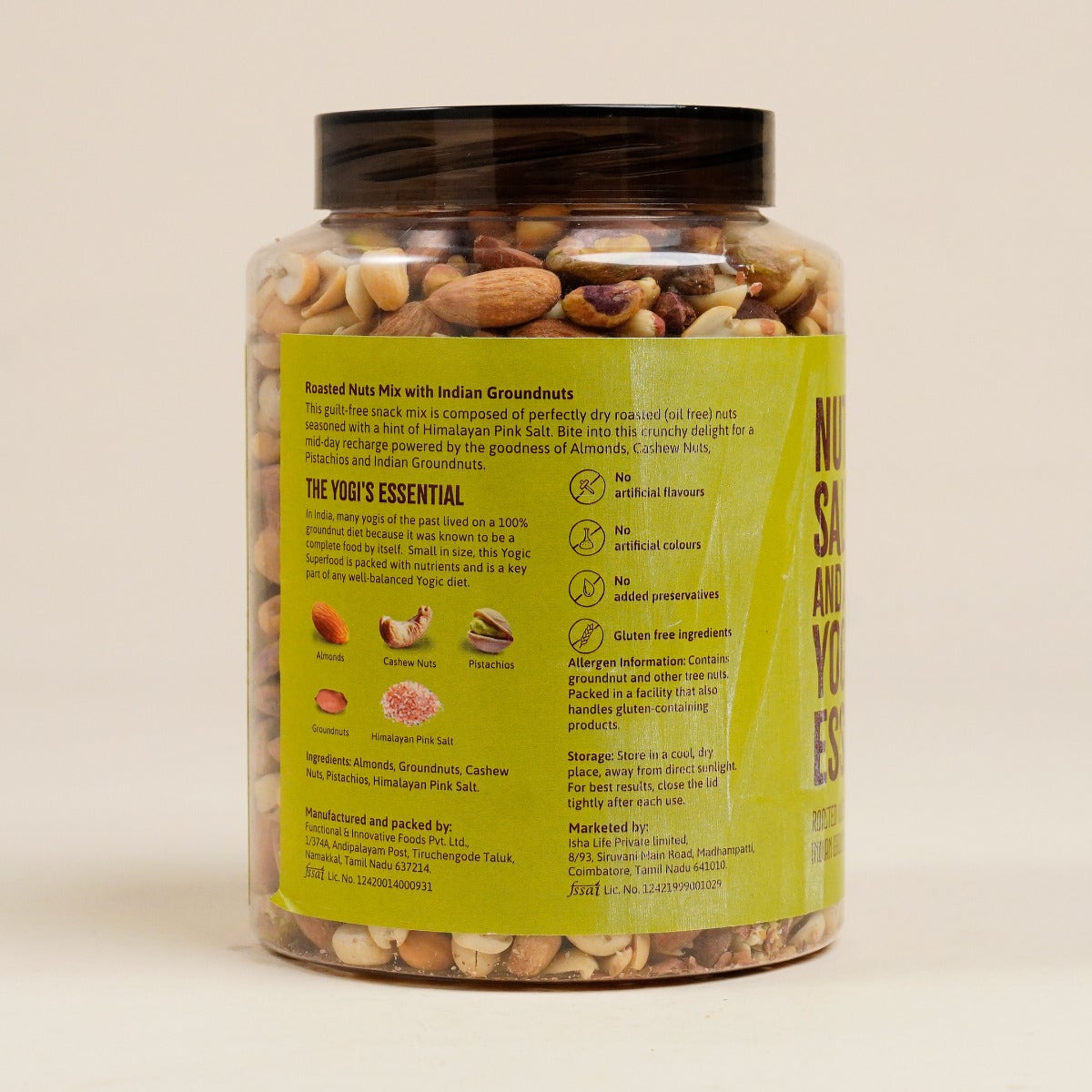 Nuts, Salt & A Yogi’s Essential - 600g