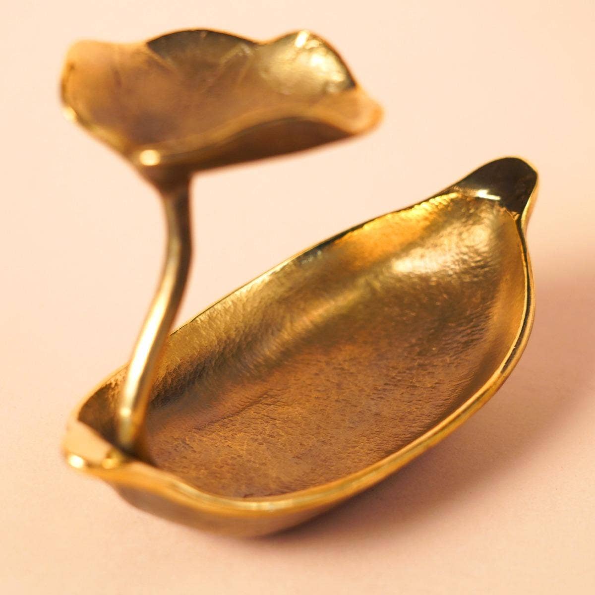 Spring in a Pod - Brass Decorative (large)