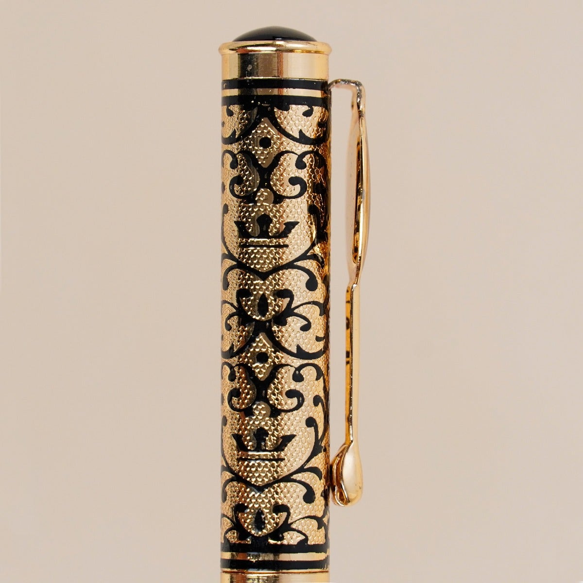 Linga Bhairavi Antique Black Ball Pen