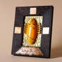 Brass Devi Panel in Turmeric (Consecrated)