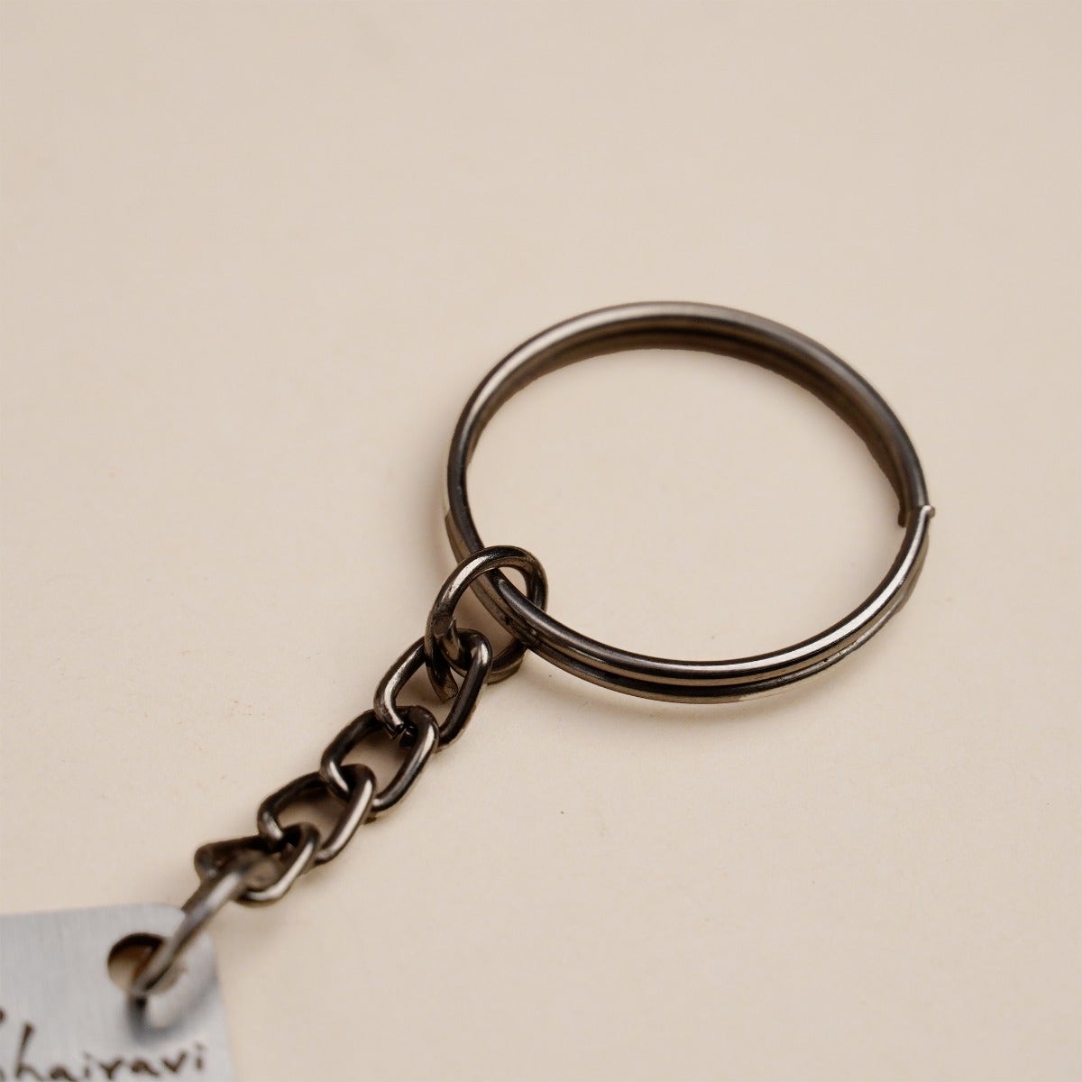 Linga Bhairavi Metal Keychain