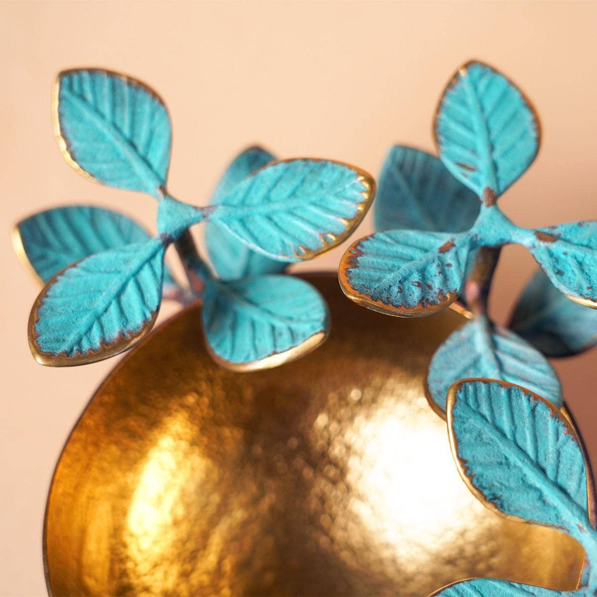 Verdant spring - Brass bowl