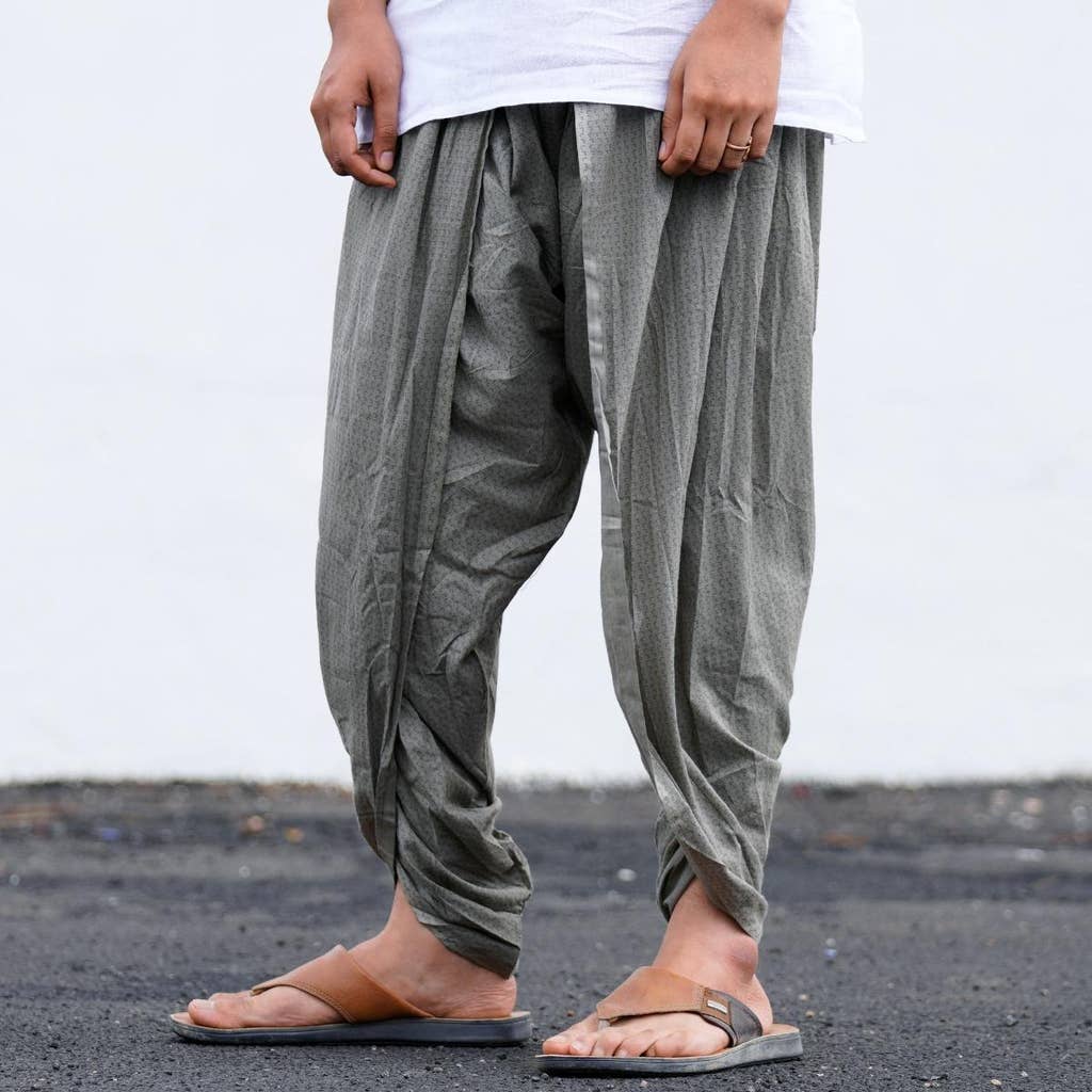 Moss Organic Cotton Unisex Printed Dhoti Pants