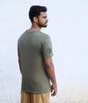 Olive Green Save Soil Organic Cotton Unisex T-Shirt  