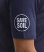 Navy Blue Save Soil Organic Cotton Unisex T-Shirt