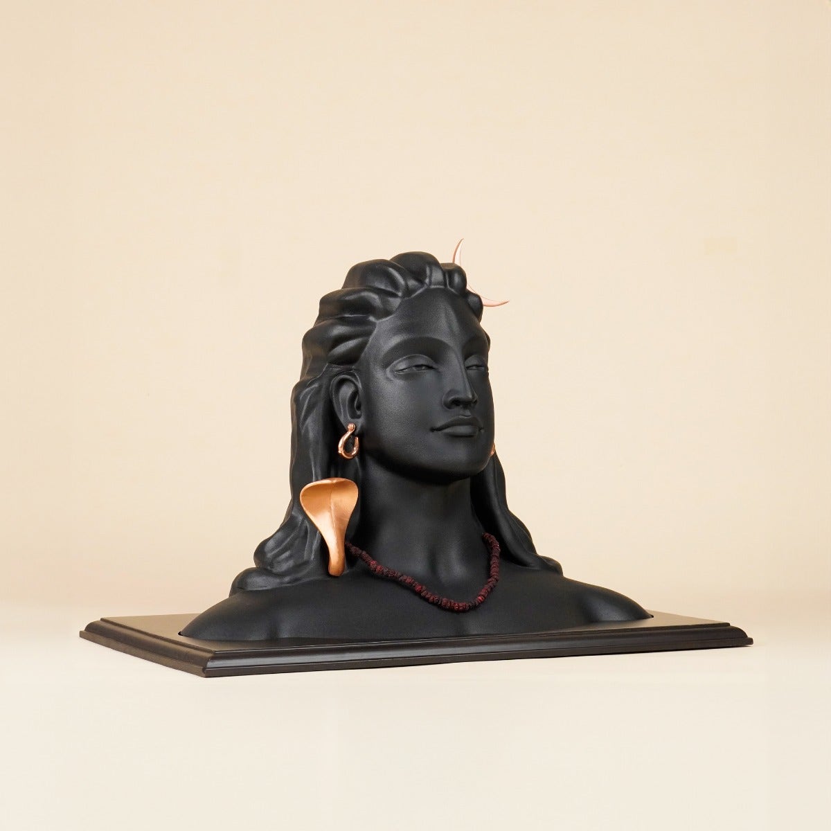 Adiyogi Consecrated - 12" (1 Feet) with wooden base
