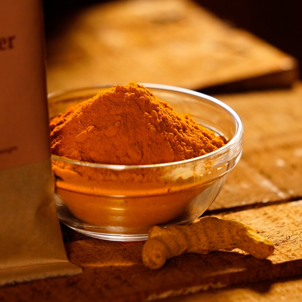 Organic Turmeric (Haldi) Powder. 100% Natural.  Adds vibrance and glow (100 gm)
