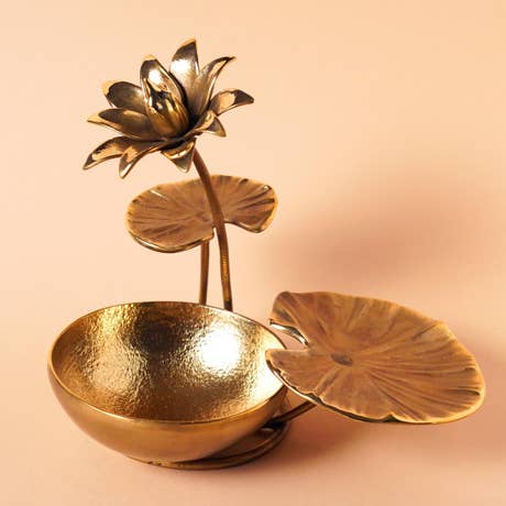 Kamala bowl installation - Brass