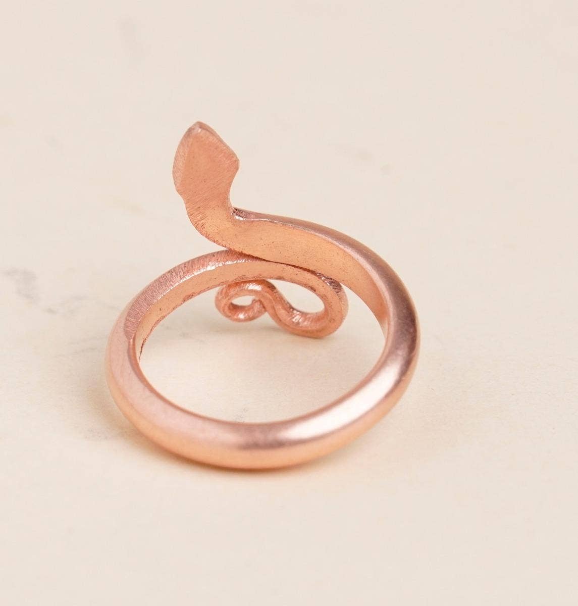 Sarpa Sutra, Consecrated Snake Ring, Copper metal (Small Size)