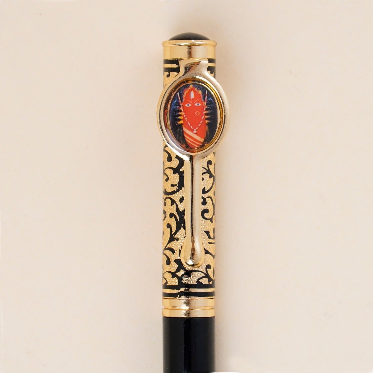 Linga Bhairavi Antique Black Ball Pen