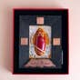 Silver Devi Panel in Kumkum (Consecrated)
