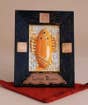 Silver Devi Panel in Turmeric (Consecrated)