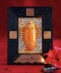 Silver Devi Panel in Turmeric (Consecrated)
