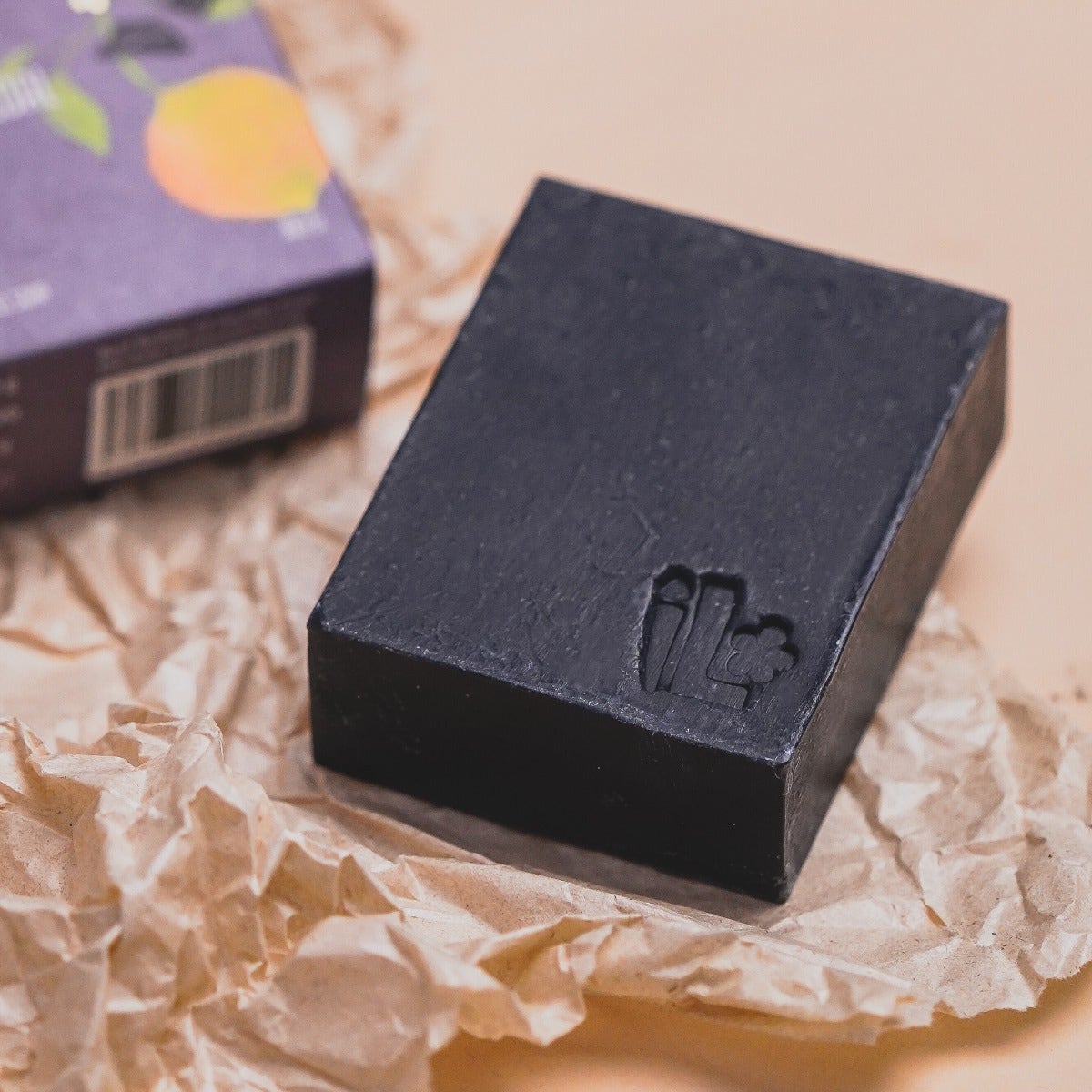 DETOX. Activated Charcoal with Black Pepper handcrafted soap