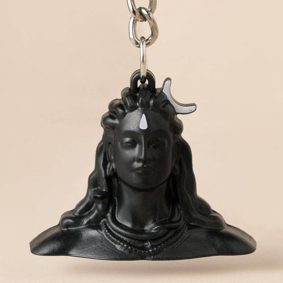 Adiyogi statue Keychain