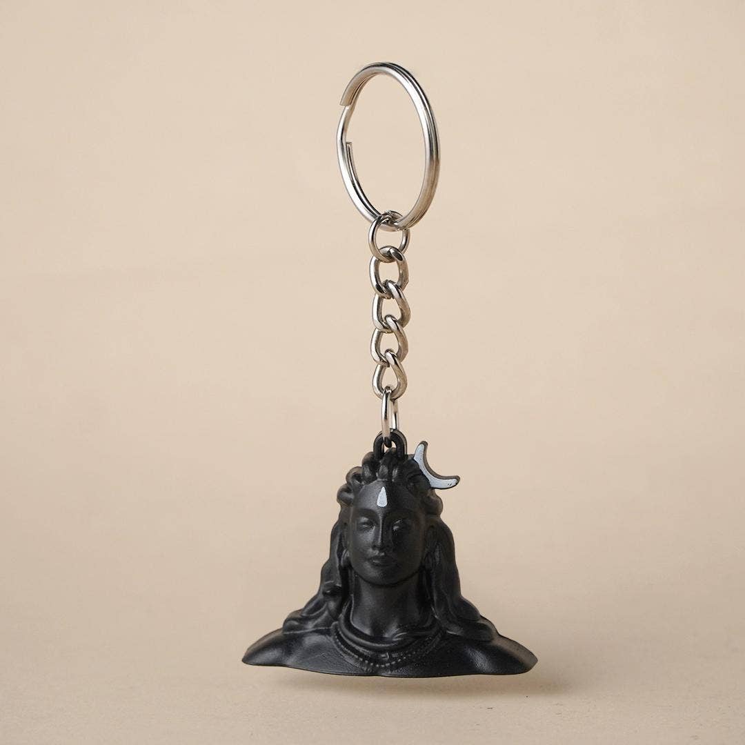 Adiyogi statue Keychain