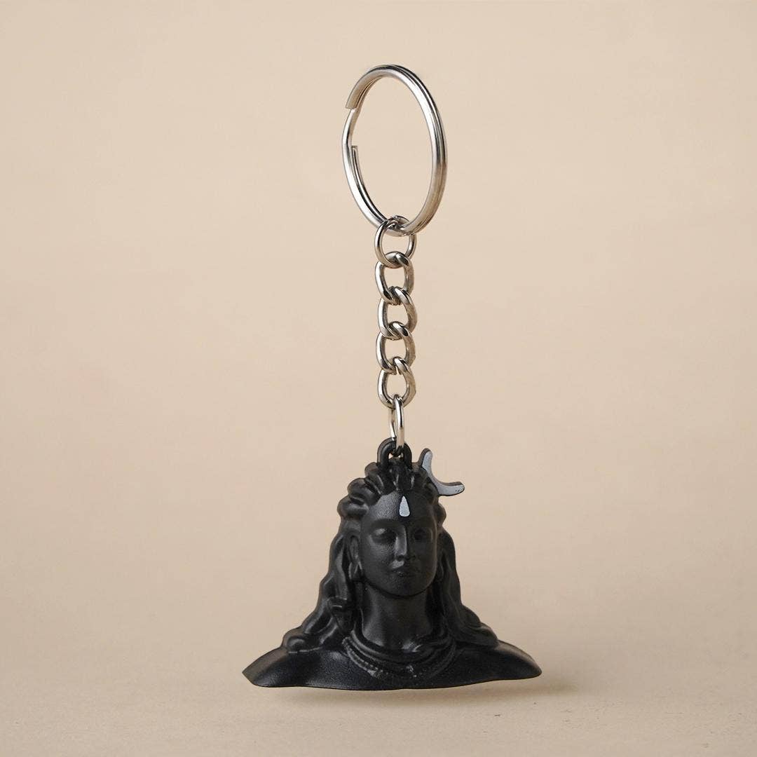 Adiyogi statue Keychain