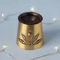 Etched Brass Diffuser With Bowl