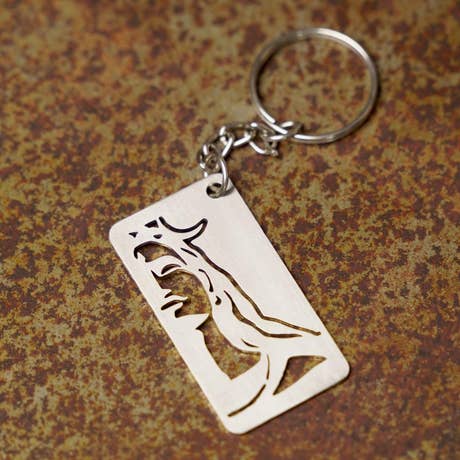 Adiyogi Half Face Key Chain